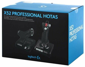 Джойстик Logitech G Saitek X52 Pro Flight Control System 945-000003