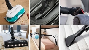 Вертикальный моющий пылесос Bosch Unlimited 7 ProHygienic Aqua BCS712HYG5