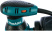 Эксцентриковая шлифмашина Makita BO5031, 300 Вт