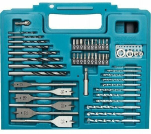 Набор сверл Makita (e-06270), коронок, гаечных ключей, 212 шт.
