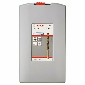 Набор сверл по металлу 25 шт. (1-13 мм) HSS-Co BOSCH 2608587018