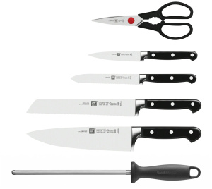 Zwilling Набор ножей в подставке, 7 пр, Professional “S”
