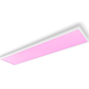 Умный потолочный светильник Philips Hue White and Color Ambiance Surimu Rectangle Panel 30x120см 929002966501, белый