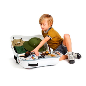 Детский чемодан-каталка Samsonite Dream Rider S 51см, Zebra Zeno CK8-05001