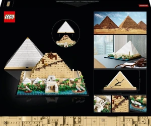 Конструктор LEGO Architecture 21058 Пирамида Хеопса