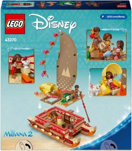 Конструктор LEGO Disney Princess 43270 Приключение Ваианы на байдарках