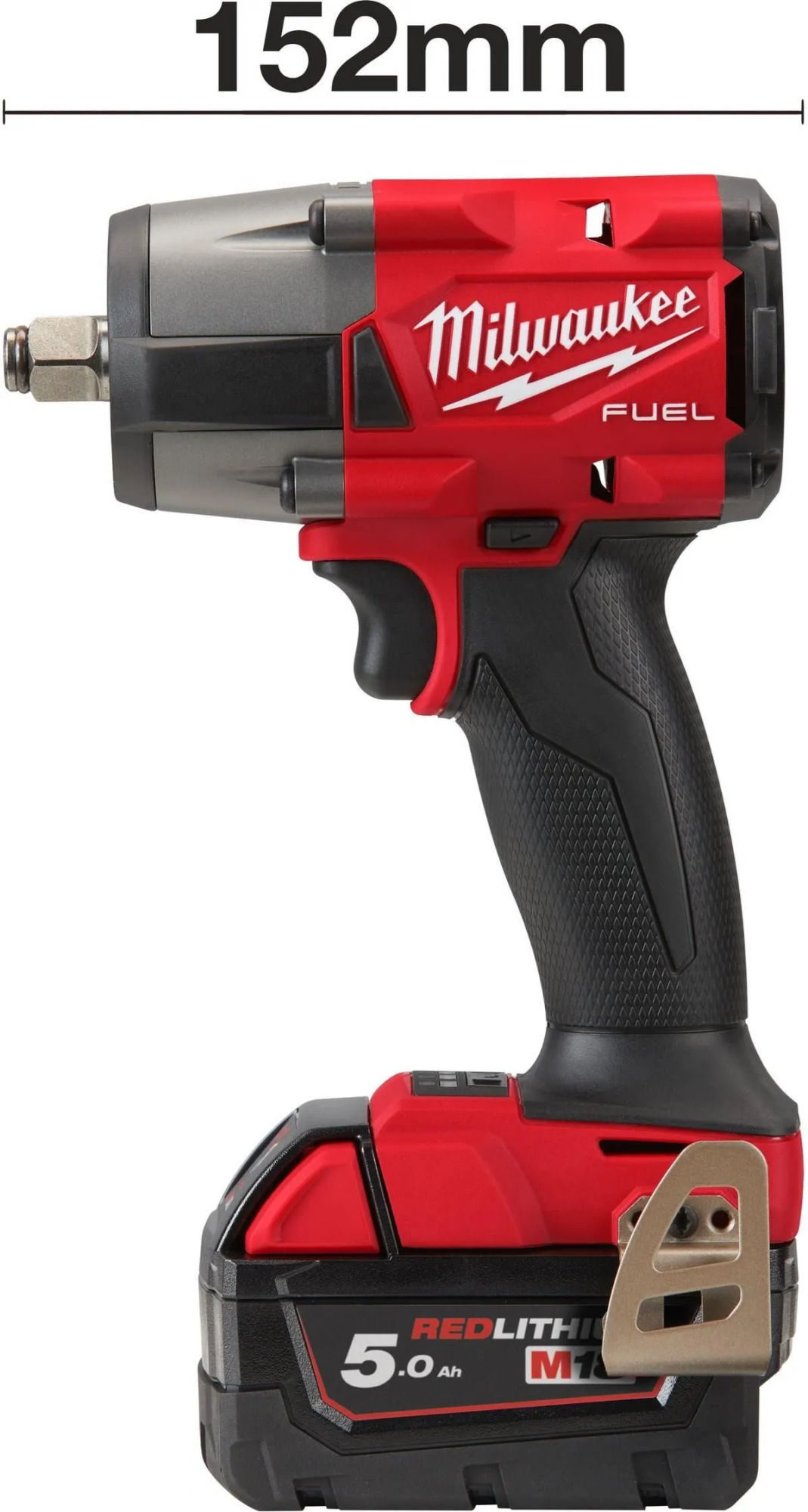 Аккумуляторный ударный гайковёрт Milwaukee M18 FMTIW2F12-0 18 В, без АКБ и ЗУ