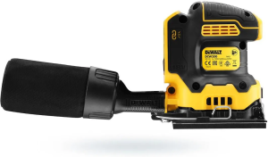 Аккумуляторная вибрационная шлифмашина DeWALT DCW200NT, без АКБ и ЗУ, в кейсе