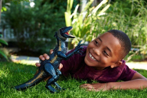 Игровая фигурка Mattel Jurassic World Супер Атака Индораптора HKY12