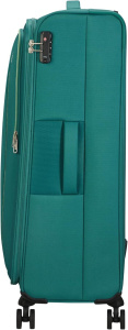Чемодан American Tourister Sea Seeker Spinner M зелёного цвета (Bayou Green)