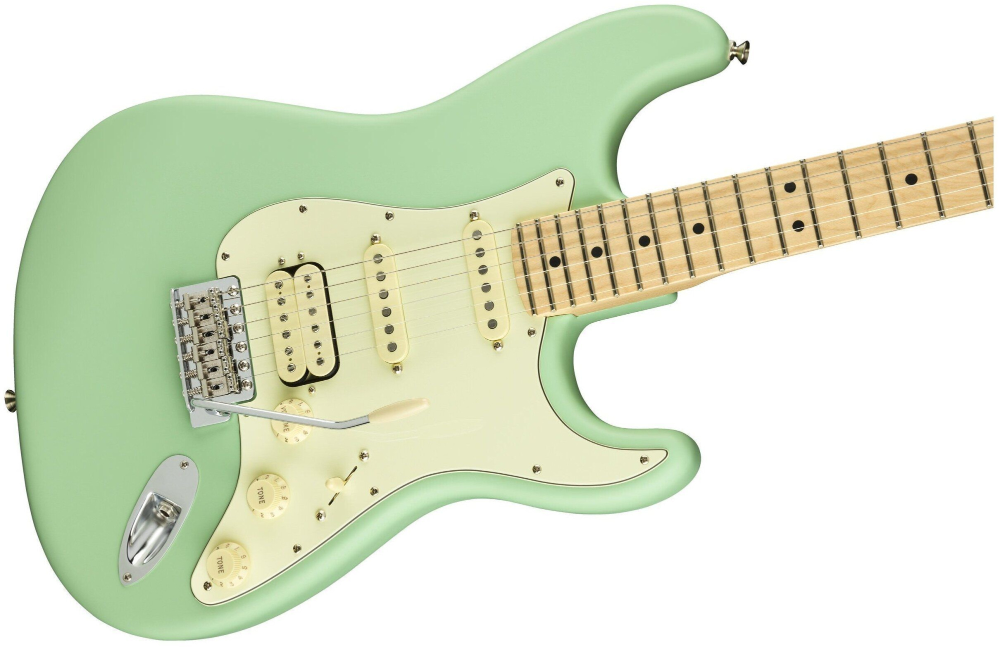 Электрогитара FENDER American Performer Stratocaster HSS Maple Fingerboard Satin Surf Green