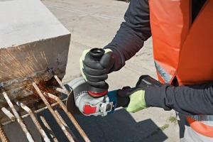 Аккумуляторная угловая шлифовальная машина Bosch GWX 18V-10 PSC Professional 06017B0800