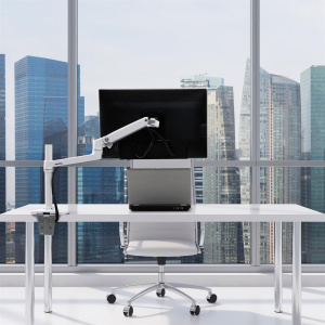 Ergotron LX Desk Mount LCD Arm, Tall Pole 45-537-216 (белый) настольный кронштейн
