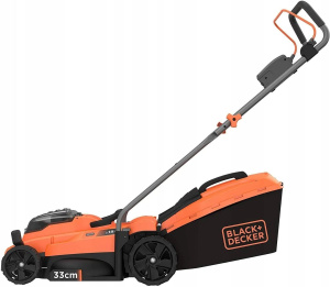 Аккумуляторная газонокосилка BLACK+DECKER BCMW3318L2-QW с 2 АКБ и ЗУ