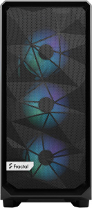 Компьютерный корпус Fractal Design Meshify 2 Compact RGB TG Light Tint FD-C-MES2C-06, черный
