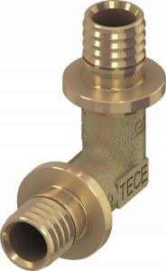 Уголок TECE flex латунный 90° 50 мм 767050