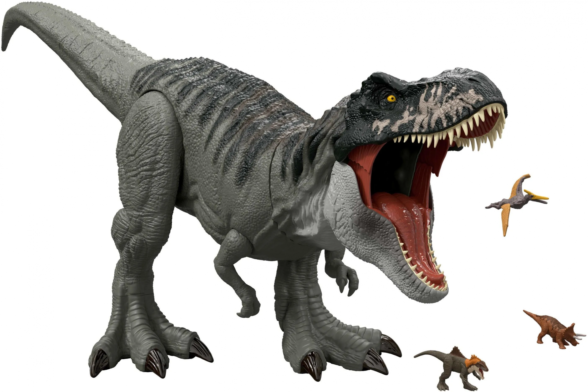Динозавр Mattel Jurassic World Rebirth колоссальный тираннозавр JBG52