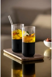 Набор стаканов Villeroy & Boch Manufacture Rock черный 4 предмета 11-3798-8260