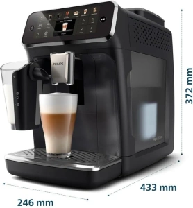Автоматическая кофемашина Philips 4400 LatteGo EP4441/50, черный