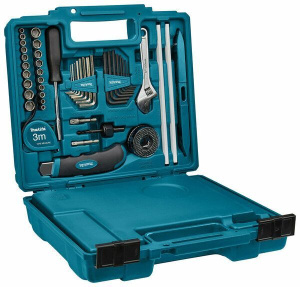 Makita E-11689 Набор насадок и ручных инструментов 256 шт.
