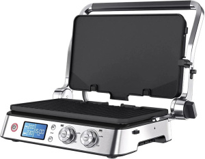 Контакт гриль BRAUN MultiGrill 9 CG9040 серебро-черный