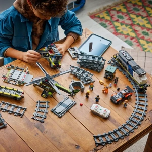 Конструктор LEGO City 60508 Ограбление полицейского поезда