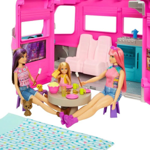 Барби Кемпер DreamCamper Автомобильный игровой набор Barbie Camper HCD46