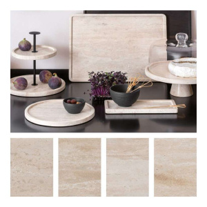 Этажерка Villeroy & Boch Manufacture Travertine Stand бежевая 24,5см 10-1375-7880