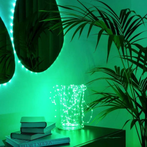 Программируемая светодиодная лента 3м - Twinkly Dots - 60 шт. RGB + BT + Wi-Fi ( TWD060STP-B )