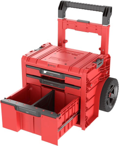 Ящик для инструментов на колесах Qbrick System PRO Cart 2.0 PLUS Drawer 3 Ultra HD Custom
