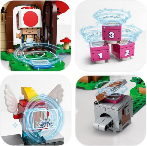 Конструктор LEGO Super Mario 71368 Дополнительный набор «Поиск сокровищ Тоада»