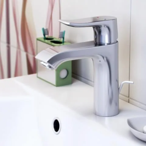 Смеситель для раковины Hansgrohe Metris E2 31080000, хром