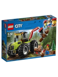 Конструктор LEGO CITY 60181 Лесной трактор