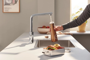 Комплект смесителя с фильтром Grohe Blue Pure Bau 30555000, хром