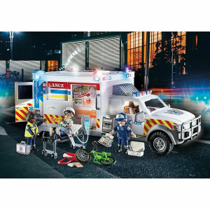 PLAYMOBIL City Action Спасательный автомобиль 70936: Скорая помощь США