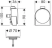 Накладки для слив/перелив/налив Hansgrohe Exafill S 58117000, хром