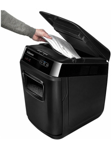 Уничтожитель бумаг Fellowes AutoMax 150C черный