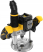 Аккумуляторный фрезер DeWALT DCW620NT-XJ, без АКБ и ЗУ