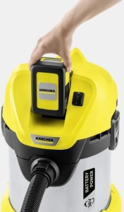 Пылесос Karcher WD 3 Battery Premium Set 1.629-951.0