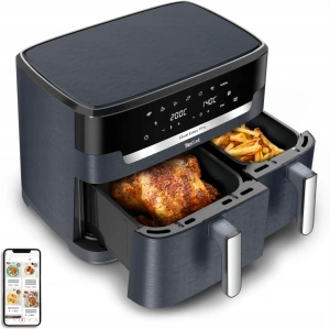 Аэрофритюрница Tefal Dual Easy Fry EY942BE0 2 чаши
