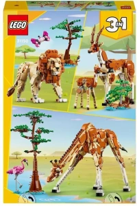 Конструктор LEGO Creator 3в1 Дикие животные сафари 31150