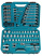 Makita E-06616, 120 предм., синий