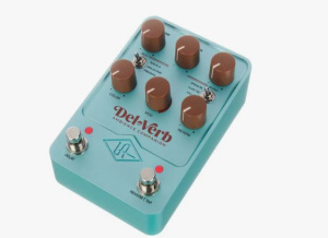 Педаль эффектов для электрогитары Universal Audio Del-Verb Ambience Companion Pedal with Bluetooth
