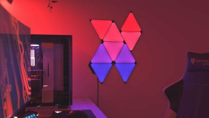 Дополнительные панели Nanoleaf Shapes Black Mini Triangles (10 световых панелей) NANNL481101TW10PK