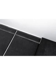 Дренажная решетка TECE plate II глянцевая сталь (601572)