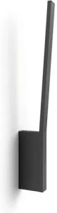 Умный настенный светильник Philips Hue Liane white and color ambience Bluetooth 929003053101, черный