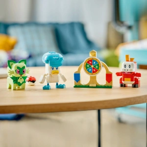 Конструктор LEGO Pokemon 72158 Smart Play: Битва Спригатито, Фуэкоко и Кваксл