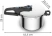 Набор скороварок Tefal Secure Trendy P2584301 4/ с корзиной для пара