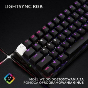 Клавиатура Logitech G Pro X 60 Tactile Switch, черный 920011911