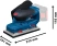 Аккумуляторная вибрационная шлифовальная машина Bosch GSS 18V-18 Professional 06019R7000